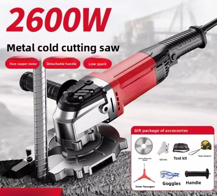 Portable Electric Metal Cold Cut Saw for Rebar Angle Steel Channel Steel Cutting Machine