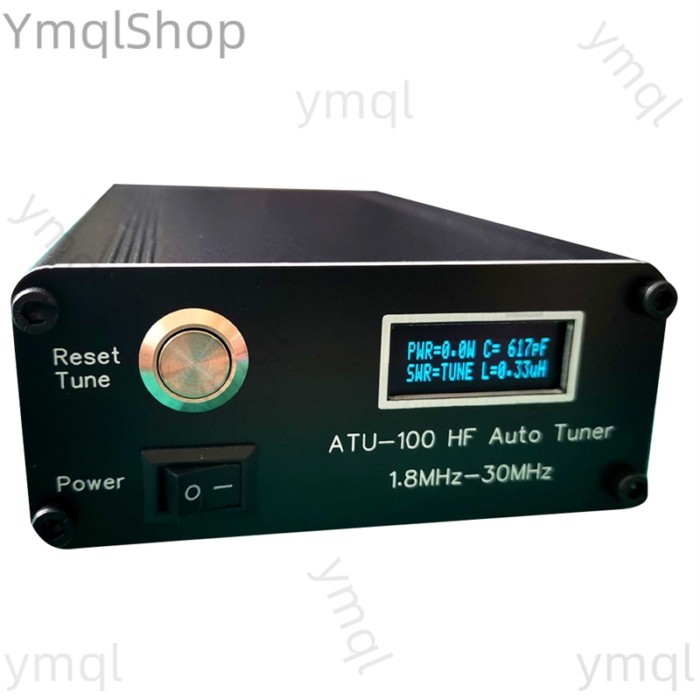 ATU-100 HF Auto Tuner By N7DDC+0.91 OLED V3.1 DIY Automatic Radio Antenna Tuner 100W HF Antenna XQ