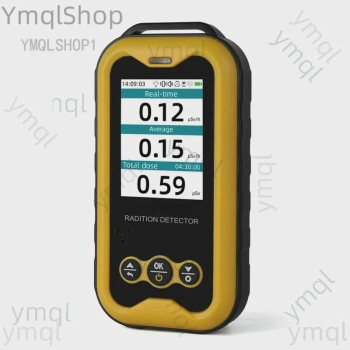 Bosean FS-5000 Beta X Ray Dosimeter Portable Nuclear Radiation Detector