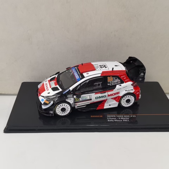 IXO 1/43 TOYOTA YARIS WRC #33 2021 Toyota Yasley Racing Model Alloy