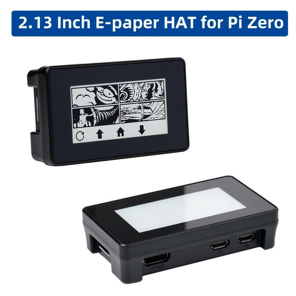 ใหม่ 2.13 นิ้ว Touch E-Paper HAT 250122 จอแสดงผล SPI อินเทอร์เฟซ E-Ink สําหรับ Raspberry Pi Zero 2 W