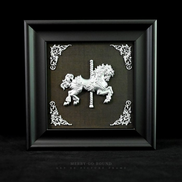 Creative picture frame decoration Kirin three-dimensional picture frame desk home decoration pieces