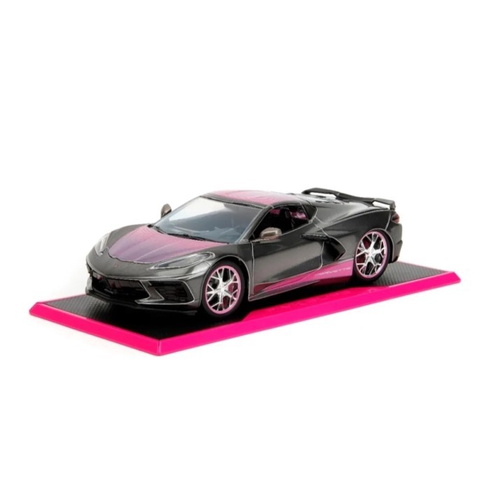 พร้อมส่ง พร้อมส่ง Jada Jada 1/24 Corvette PINK SLIPS Series 2020 Corvette Corvette รถโมเดล