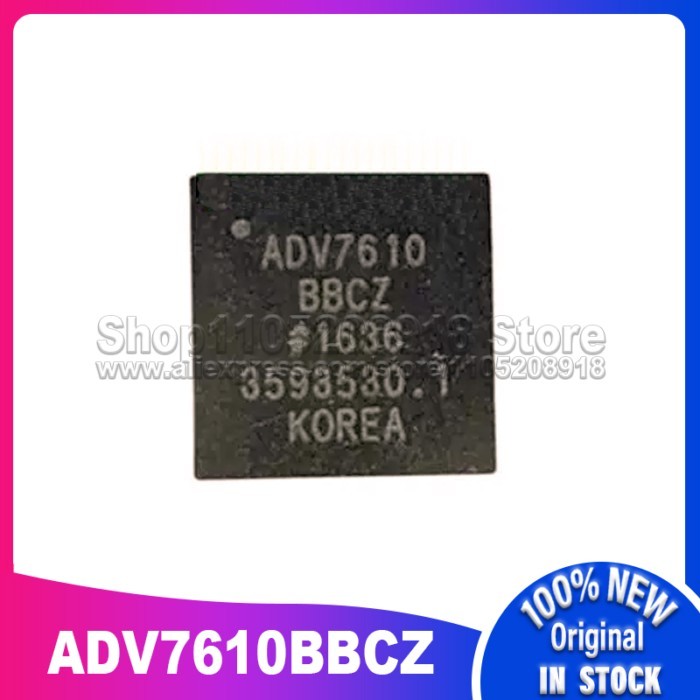 1~20PCS/LOT ADV7610BBCZ ADV7610 BGA76 100% New original stock