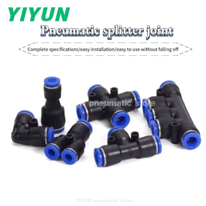 Connector Joint Fittings PV HVFF PK Series PV4 PV6 PV8 PV10 PV12 PV14 PV16 HVFF-4 HVFF-6 HVFF-10 PK