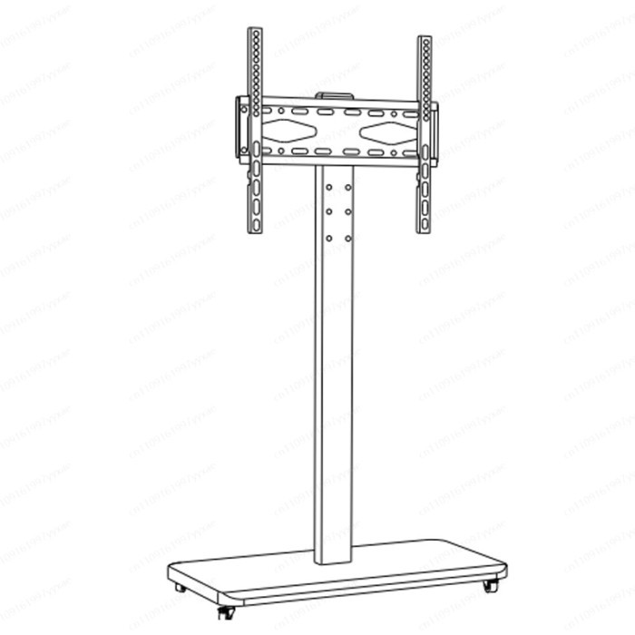 New TV stand Movable floor-to-ceiling monitor stand