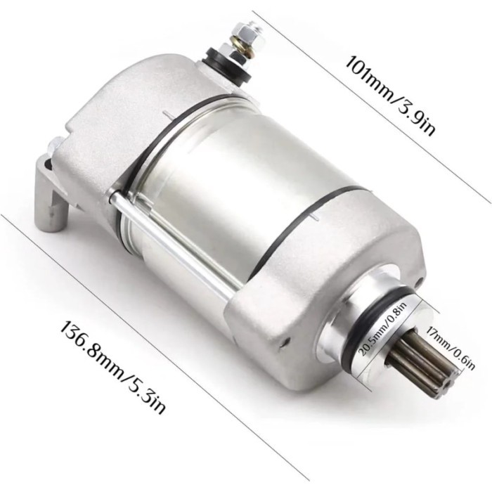 5VY-81890-00 Starter Motor 5VY-81890-01 4C8-81890-00 4C8-81890-01 for Yamaha YZF R1 R1 RaceBase 50t