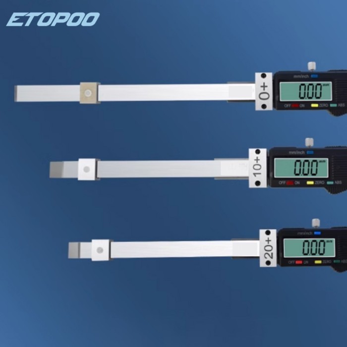 Electronic digital display wedge measuring instrument, power plant special flow gap measuring instr