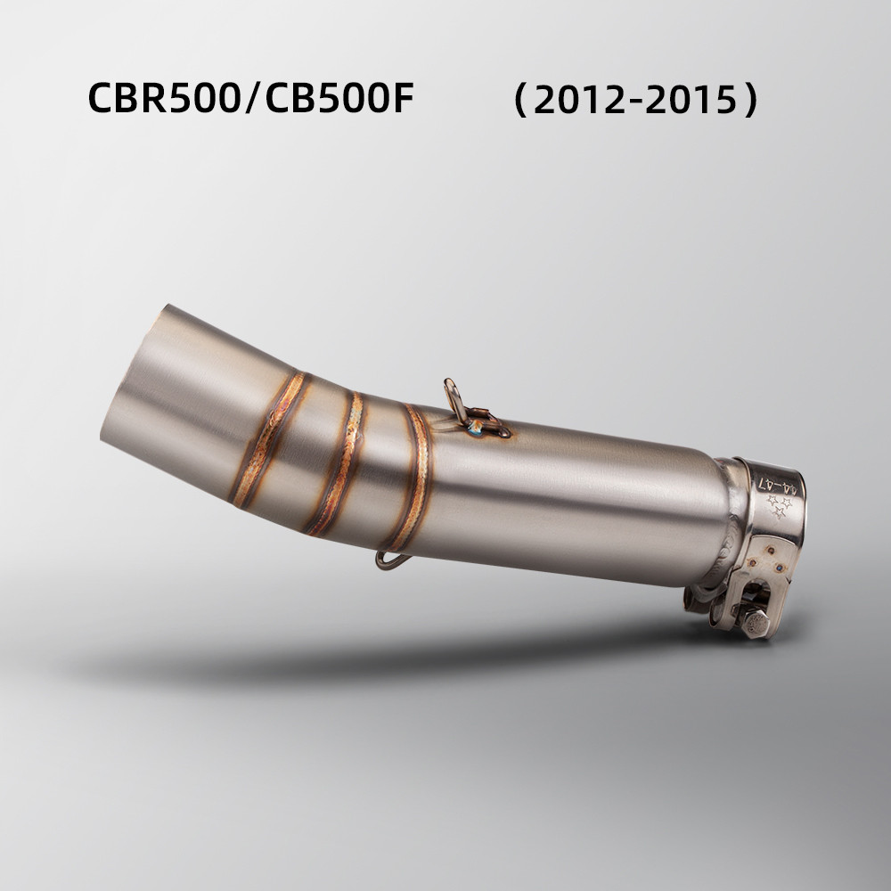 สําหรับ CB500F CBR500 CBR500R CB500X 2012-2014 Slip 51mm รถจักรยานยนต์ท่อไอเสียท่อสแตนเลสหนี