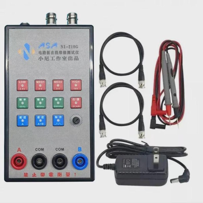 NI210G VI Curve Tester Dual Display Circuit Board Online Tester