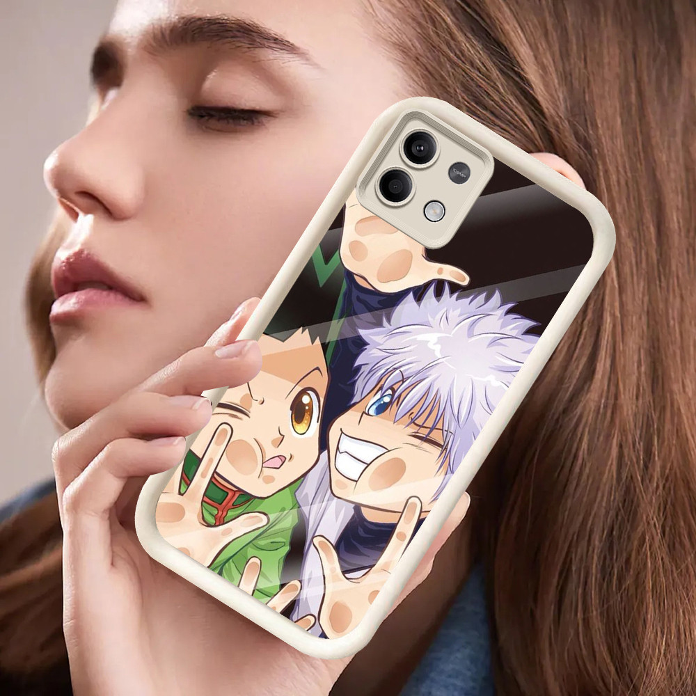 DE-18 Hanter x Hanter ปลอกโทรศัพท์มือถือสําหรับ Xiaomi Redmi Note Note13Pro Plus5G 13 12 14 Red Pro 