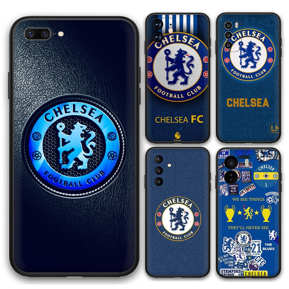 Huawei Nova 2i 2Lite 3i 4E 5i 5T 7 7SE 8i ซิลิโคนอ่อนนุ่มสีดํา P7S4 เชลซีฟุตบอล Club TPU เคสโทรศัพท์