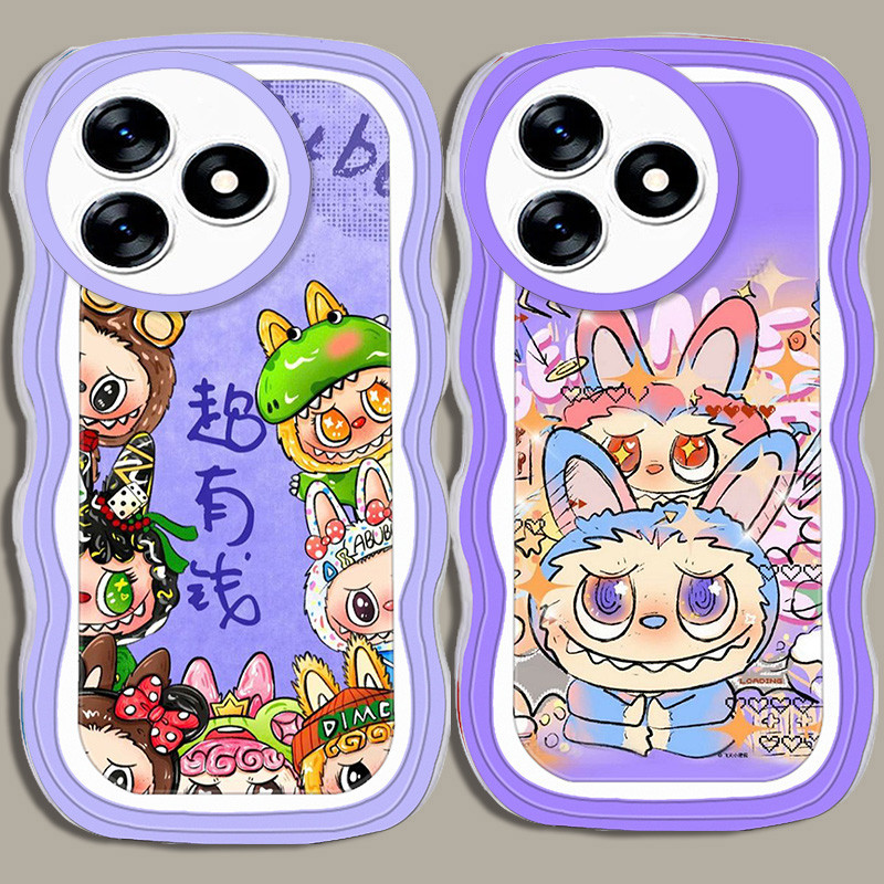 A-1 Labubu TPU Casing สําหรับ Tecno Pova 6 5 Neo 2 7 Pro 5G เคสใส