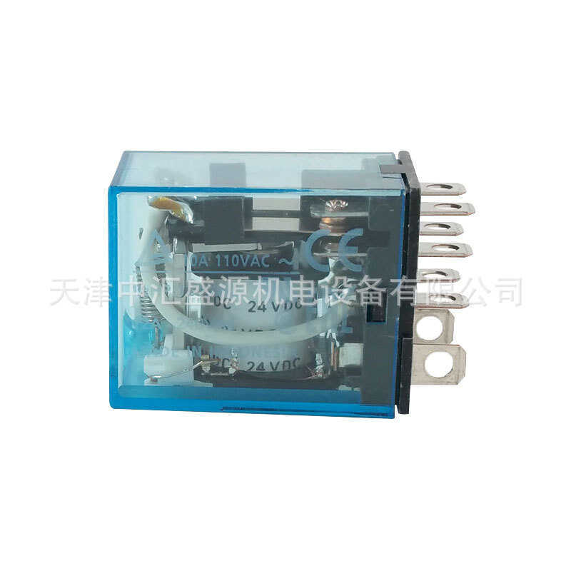 Omron LY2N-D2-J DC24 รีเลย์ 4 เปิด 4 ปิด LY2N Micro Relay 24V รีเลย์ระดับกลาง