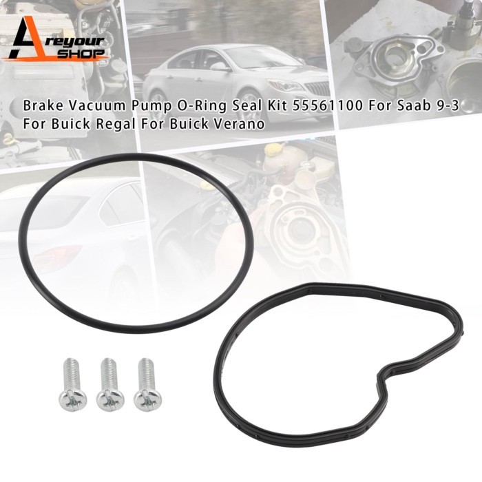 Vacuum Pump O-Ring Seal Kit 55561100 For Saab 9-3 for Buick Regal