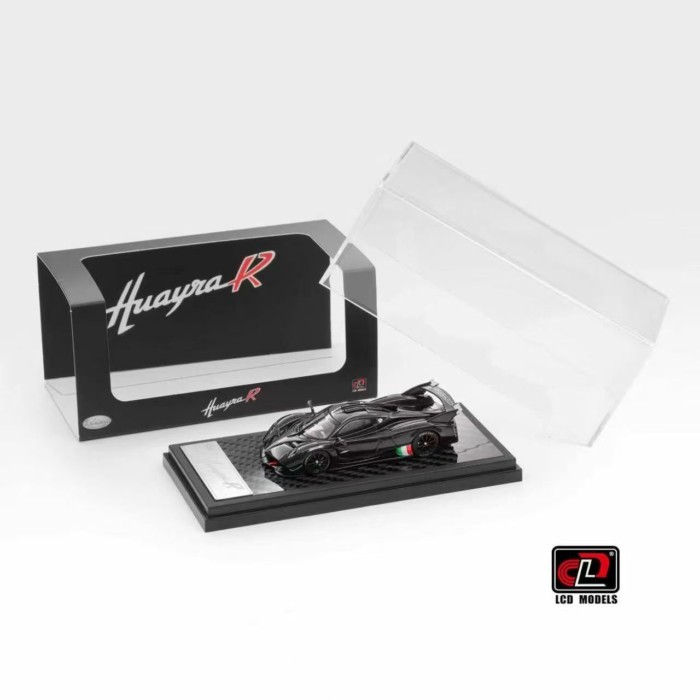 สินค้าใหม่ LCD 1: 64 Pagani Huayra R Pagani Huaya R โมเดลรถโลหะผสม Pagani