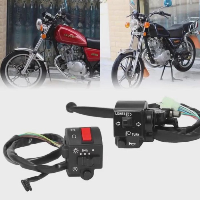 New Switch Motorcycle Switch GS125 Handle Seat Accessories