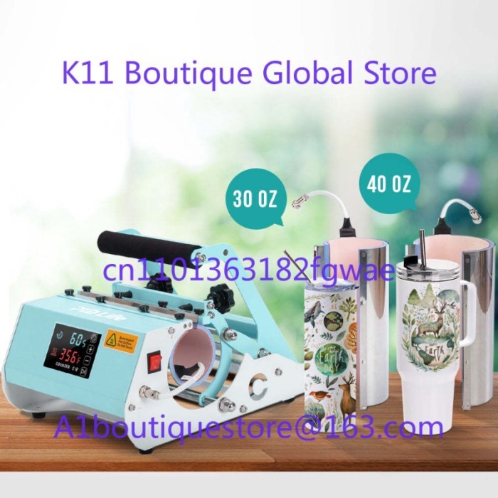 Life 2-in-1 Tumbler Press Sublimation 30oz 40oz Tumbler Hot Press