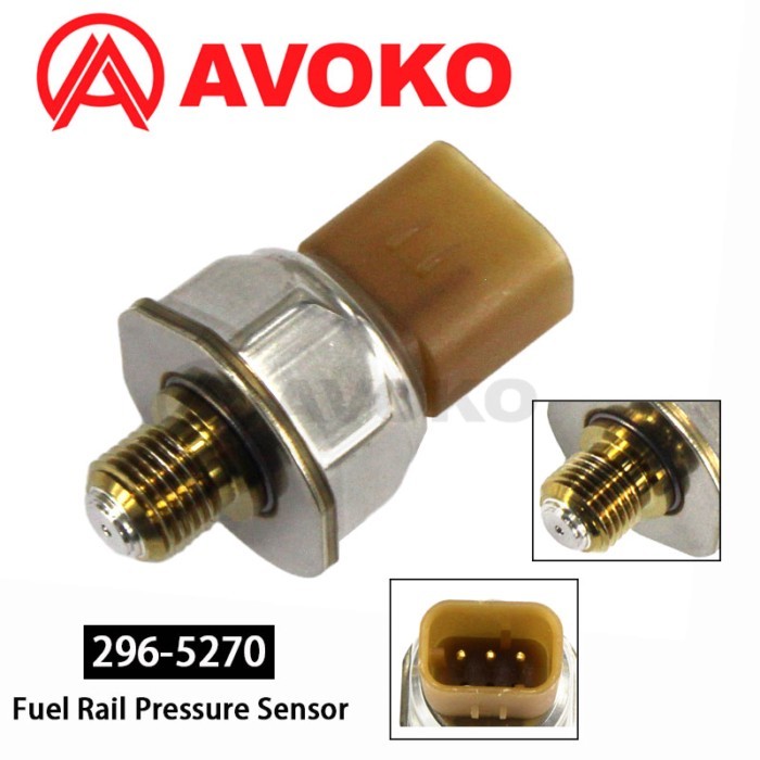 296-5270 Fuel Rail Pressure Sensor For Caterpillar CAT TRACTOR D9T D6T XW D6T LGP D6T XL D8T D7E LG