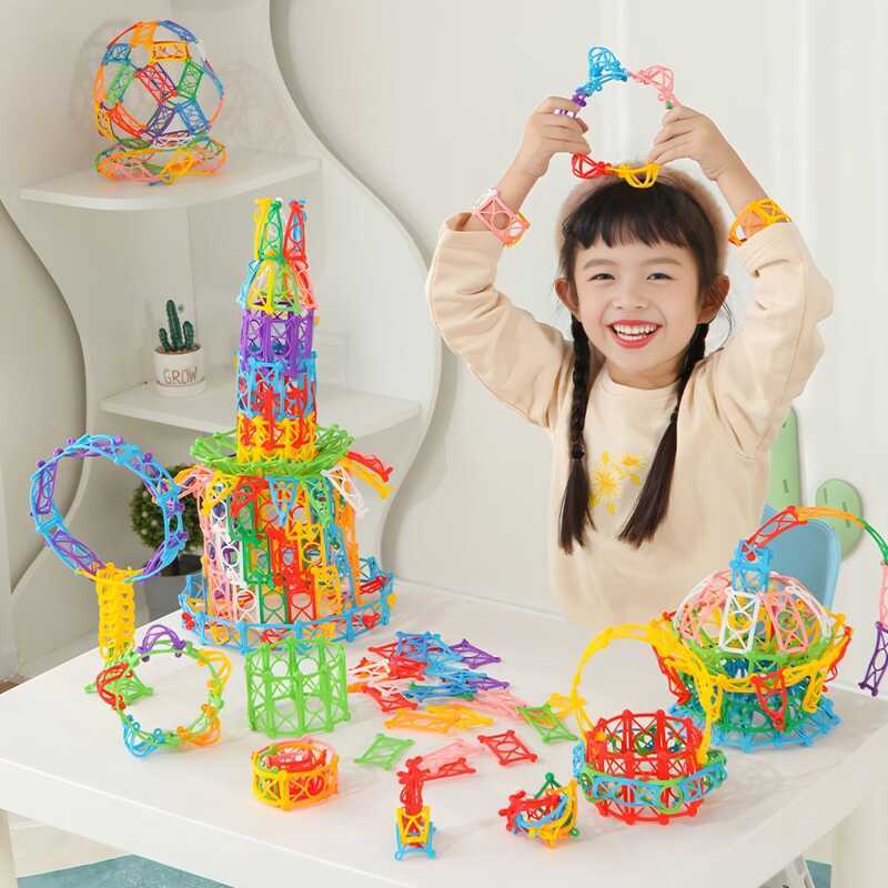 + + BEISHU | Intellectual Development Soft Building Blocks Toy