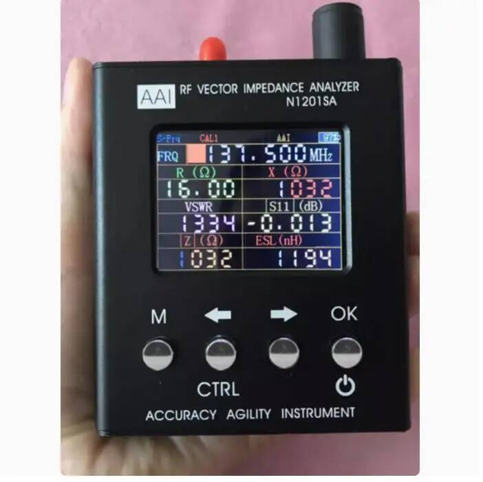 ใหม่ Original AAI เครื่องมือความคล่องตัวความแม่นยํา N1201SA 140MHz - 2.7GHz UV RF Vector Impedance A
