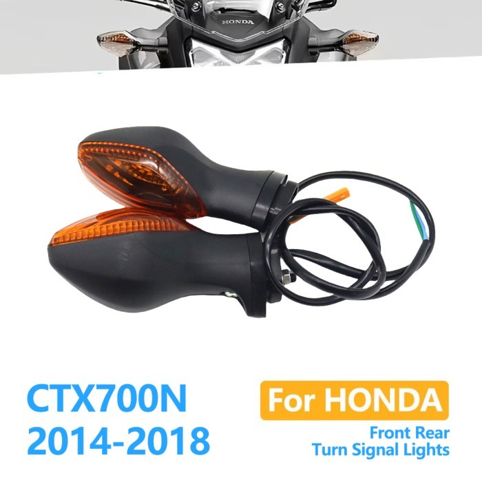 Motorcycle LED Turn Signals Front Rear Light Indicator For Honda CTX700N CTX 700N CTX700 CTX-700N 2