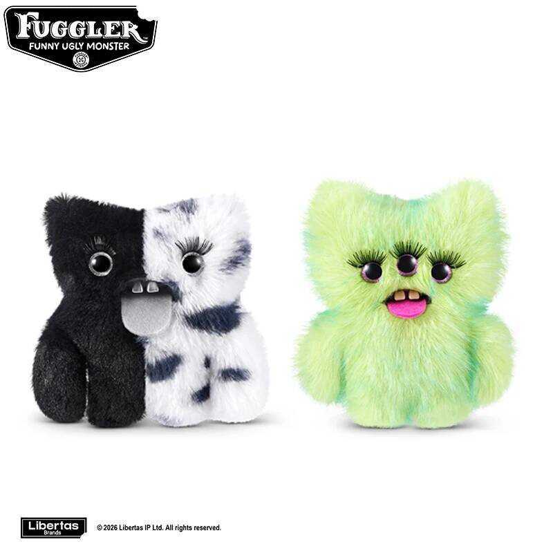 al Fuggler Baby Baddies Keychain Plush Toys Fugglers F Ugly Monsters Stuffed Peluche Pendants Dolls