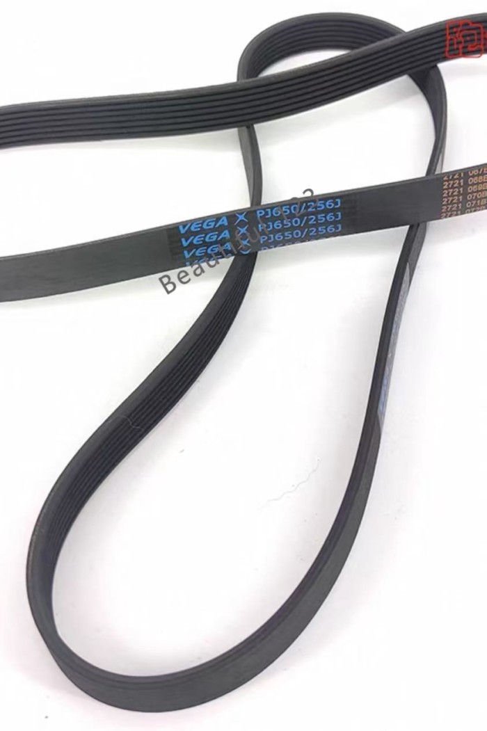 High Quality VEGA V-Belt PJ650/256J 3/4/5/6/7/8/9/10Ribs Rubber Drive Belt Multi Groove Belt Multi
