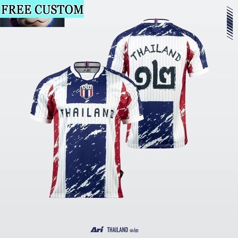 ฟรีชื่อและหมายเลขที่กําหนดเองLimited Edition ARI Thailand 12 Jersey Football Soccer Jersey Shirt