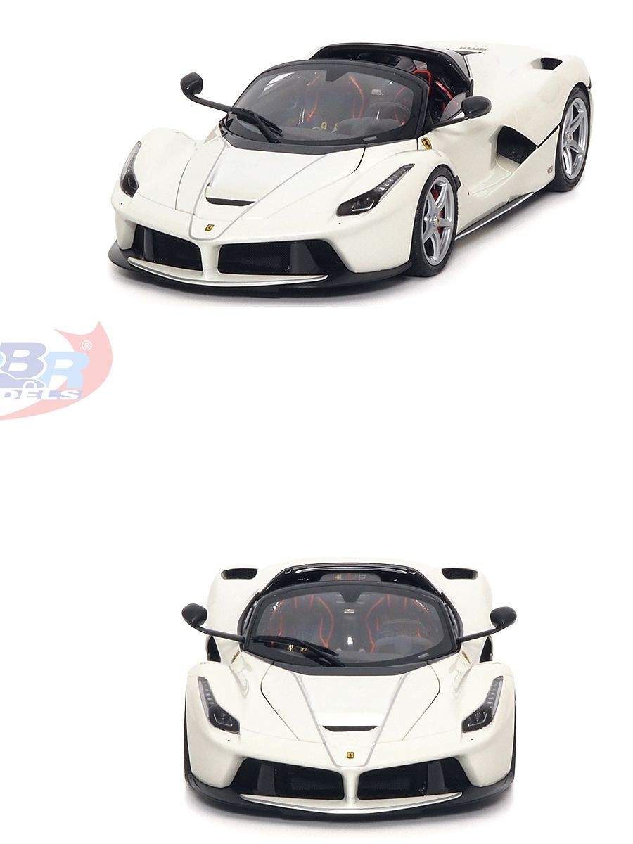 BBR 1: 18 Ferrari laferrari laferrari Convertible aperta Alloy Full Open Car Model Out of Print Car 