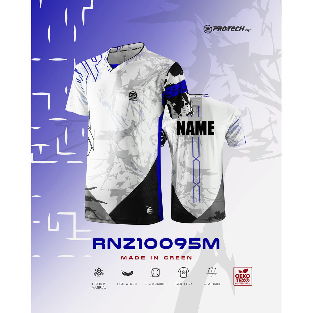 2026 Protech Badminton Dry Fit TournamneJersey Rnz10095m
