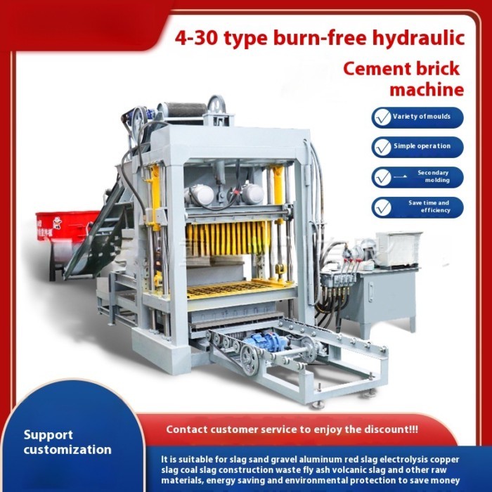 Brick Making Machine Non Burning Brick Machine Small Road Building Brick Machine Colored Brick Mach