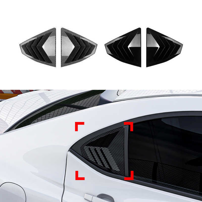 เหมาะสําหรับ Subaru Subaru WRX STI VB+Triular Window Blinds สติกเกอร์รถการปรับเปลี่ยนภายนอก