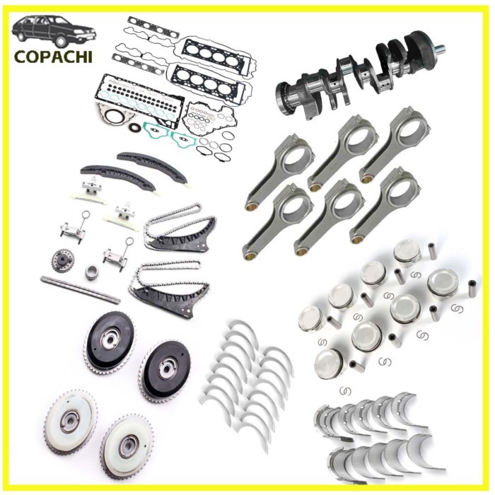 1set S63B44 S63 4.4 Engine Gasket Pistons Rebuild Kit For BMW X5 M E70 F85 X6 M E71 F86 M5 2011-201