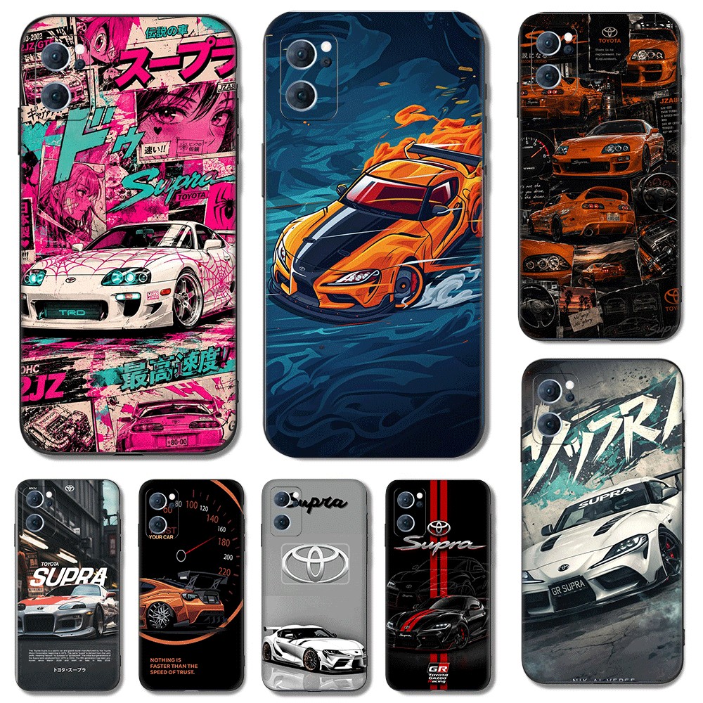 สําหรับ OPPO realme note 60 60X 5i 6i 7i 5s 3 5 6 7 8 Pro Q TPU เคสโทรศัพท์ soft shell ป้องกัน Toyot