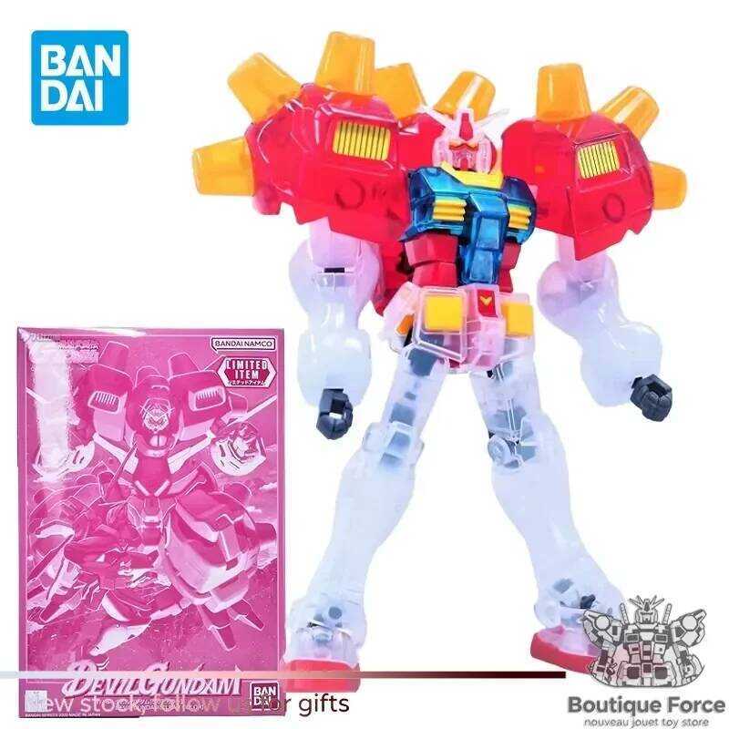 ivers Devil Gundam Action Figure Plastic Model Kit Mobile Suit Gunpla Anime Toy For Boys Children's