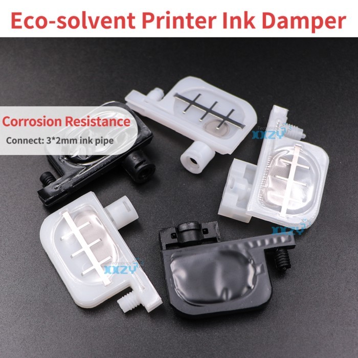 10PCs L1800 Head Small Ink Damper for Epson R1800 R1390 1100 1900 2400 UV Machine DX5 Head for Eco