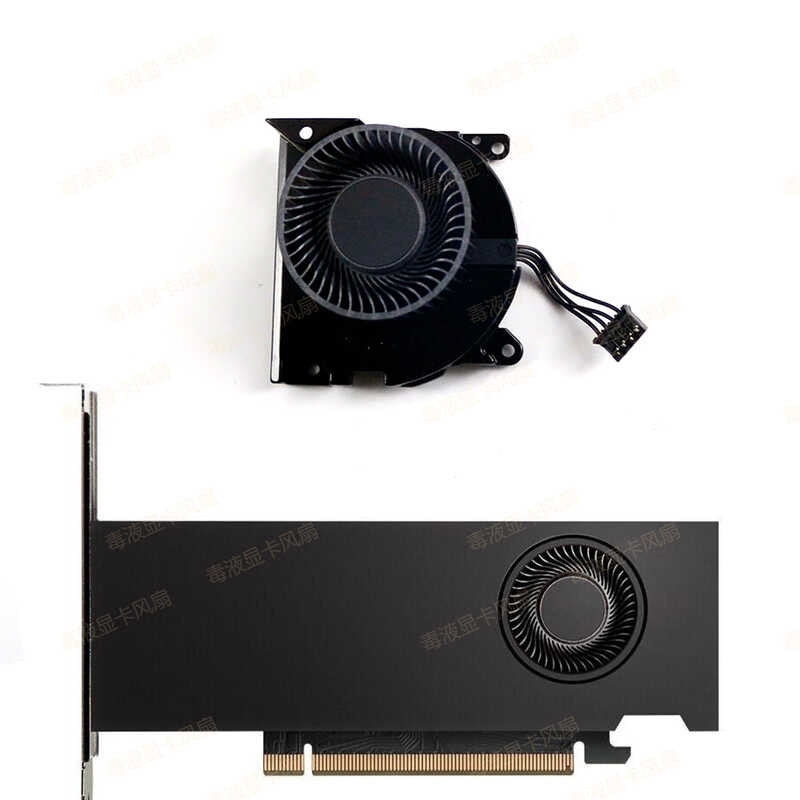 ยี่ห้อใหม่ Invida NVIDIA/PNY RTX A2000 กราฟิกการ์ดพัดลมเทอร์โบ BAPC0420R2U-001