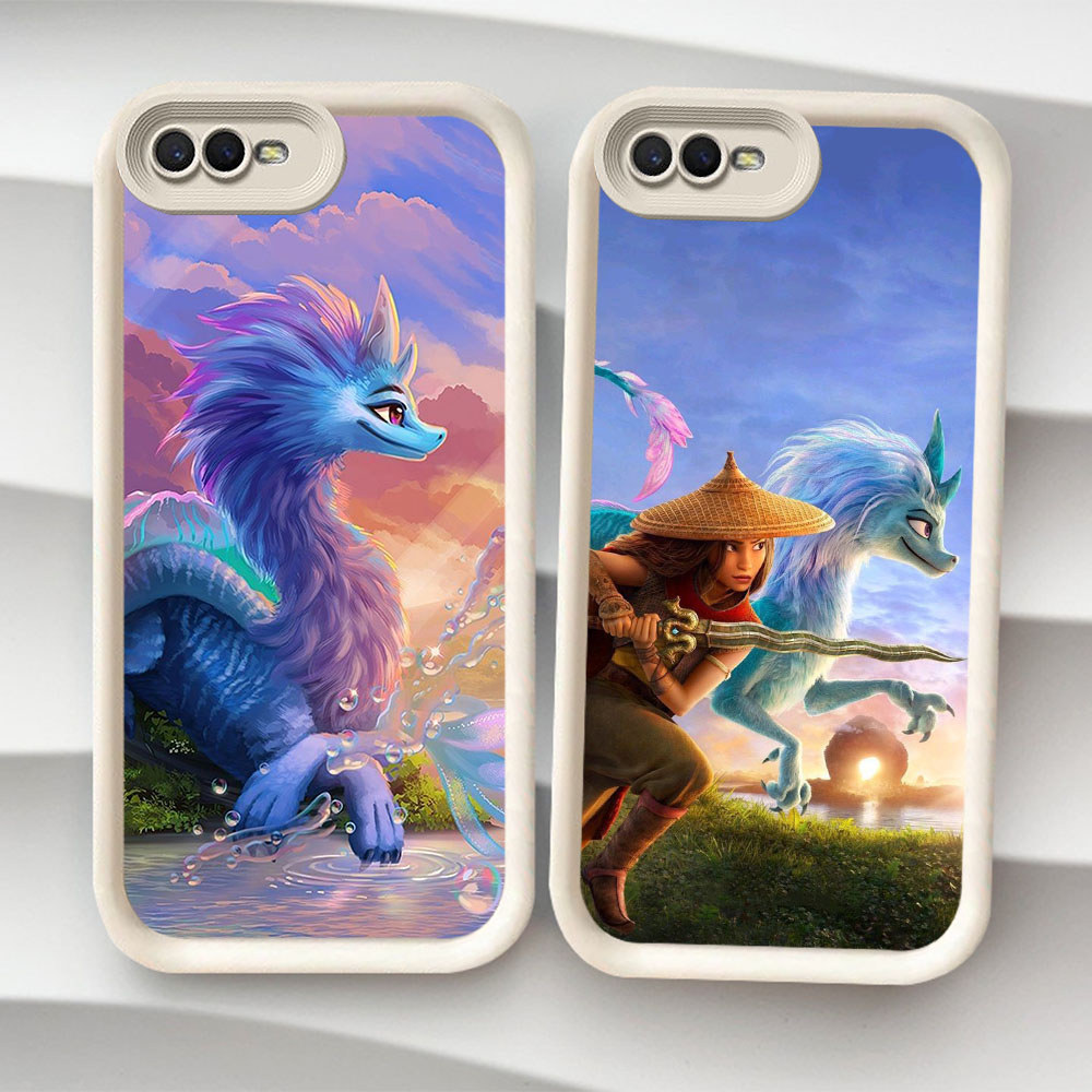 สําหรับRealme C2 C2s OPPO A5 A12E A37 A1K A39 A3S A83 2018 กรณีNR25 Raya Last Dragon