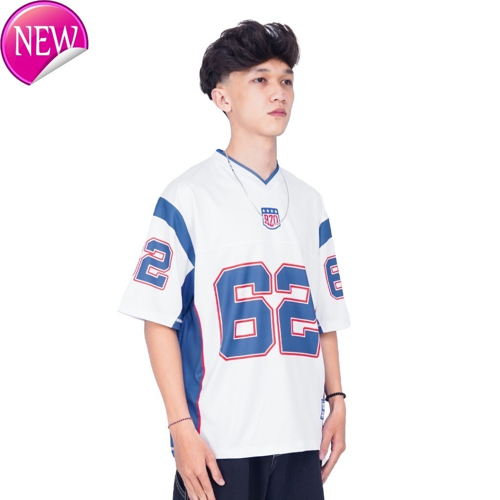 Rzq 62 Number Series Jersey Streetwear Oversize Music Boxy Fit Vintage Bloke Core Orlando
