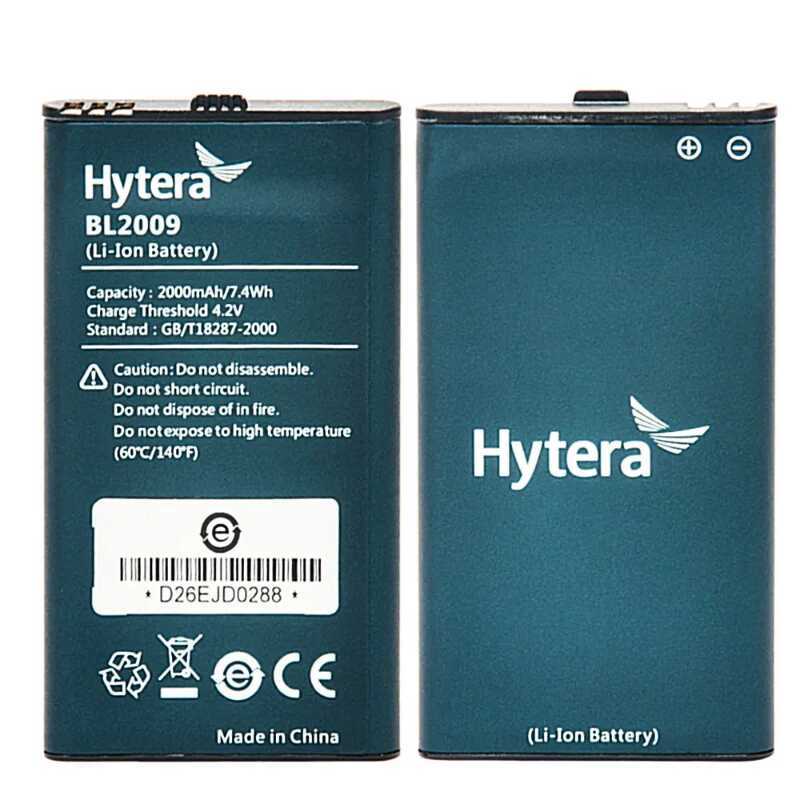 C Size Battery 4.2V 2000Mah For Hytera Bl200 HYT Pd362 Pd355 Pd365 Pf355lf Pd365lf Td360 Td350 Walk
