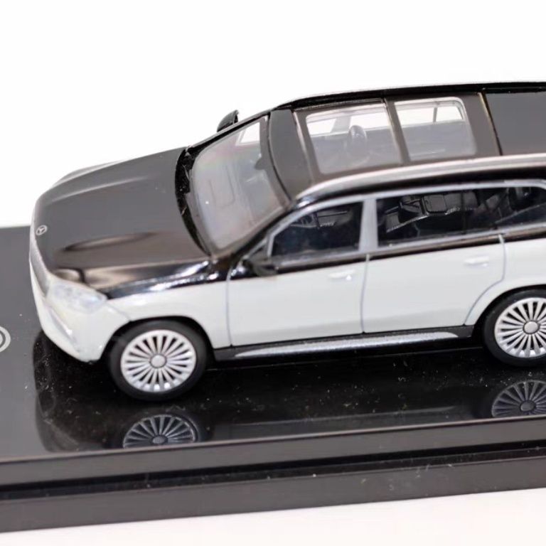 PARA64 1/64 Maybach GLS 600 SUV รถรุ่นสีขาวรถสีดําด้านบนโปรดให้เราห้าดาวสรรเสริญ