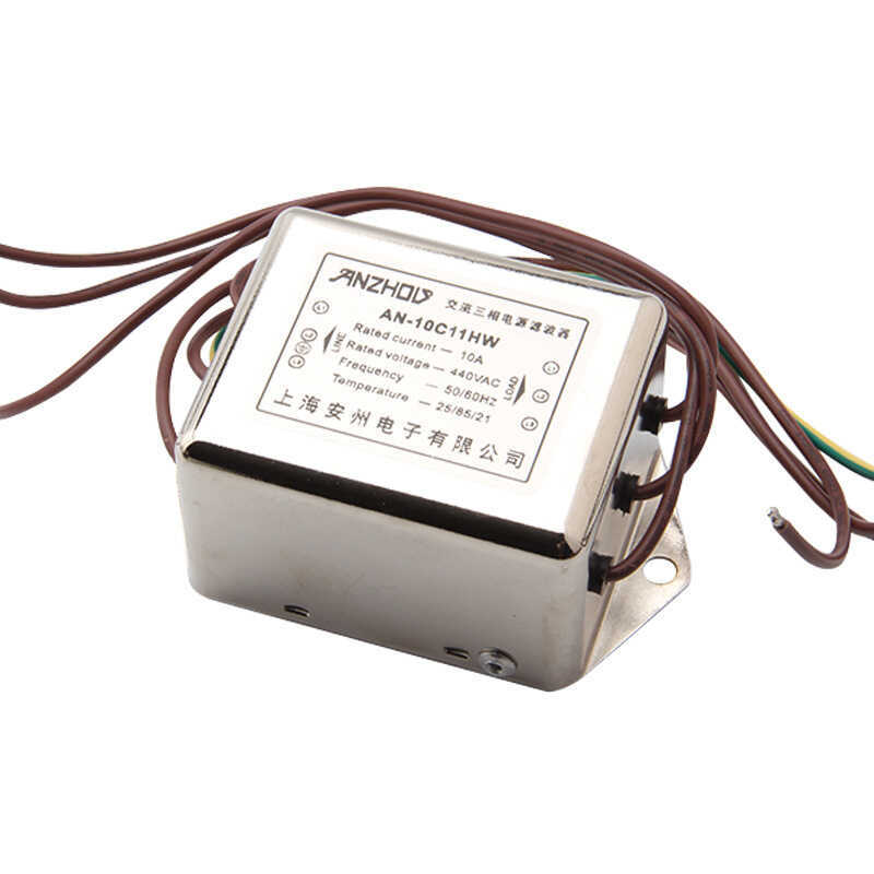 5A6A สาม-Phase Power FILTER DL-5EBX1 ตะกั่ว EMI FILTER FILTER AN-6C11HW