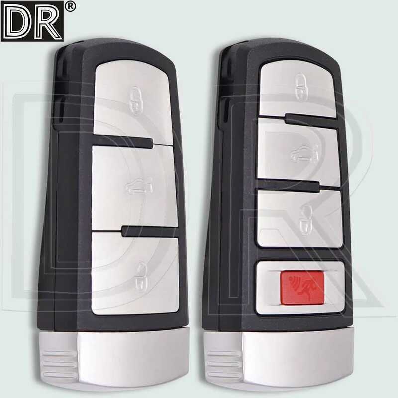DR 3/4 บนเปลี่ยนกุญแจรถสําหรับ VW Passat 3C CC B6 B7 Magotan R36 B5 B7L