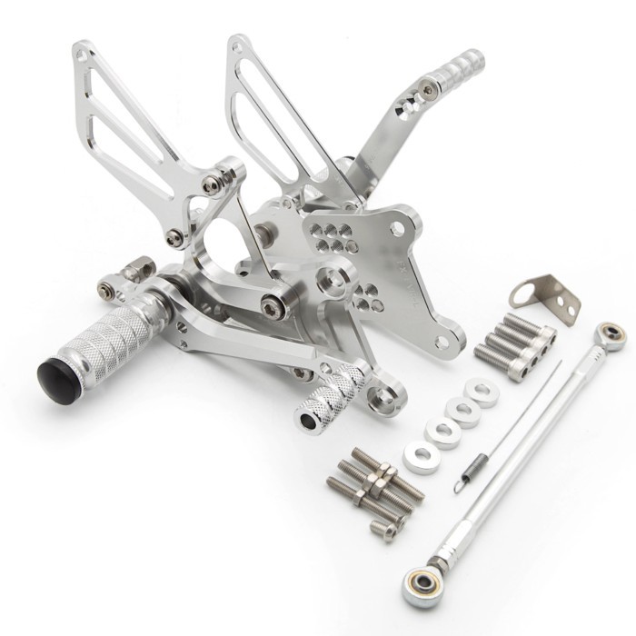 Quick Shifter Rearset For Honda VFR400 NC30 RVF400 NC35 VFR RVF 400 CNC Adjustable Rear Set Foot Pe