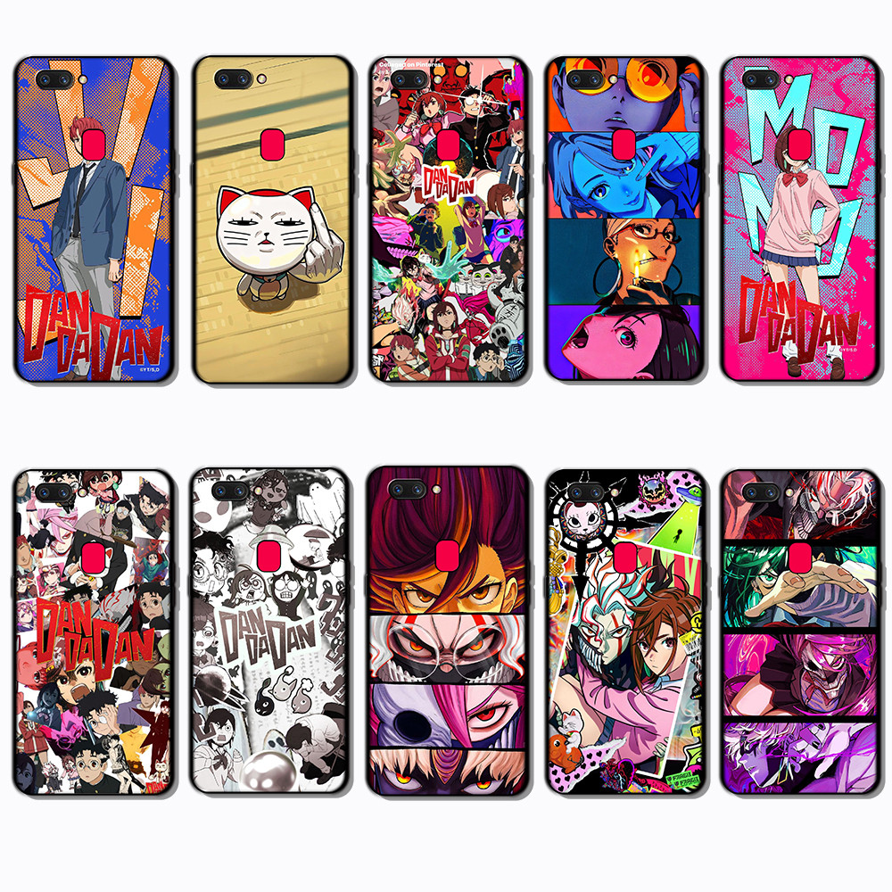 เคสโทรศัพท์สีดําแบบนุ่มสําหรับ OPPO A1 A1K A3S A5 A5S A7 A8 A9 A11 DAN DA DAN caseg