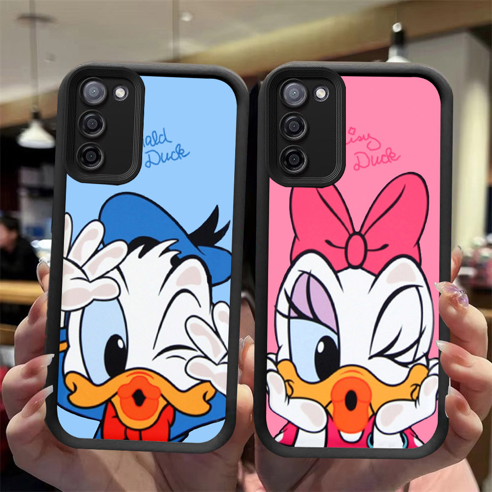 J-15 Donald Duck ดำขาวชมพูเคสโทรศัพท์หรับ Xiaomi Redmi 15 POCO M3 9T 9A 5G