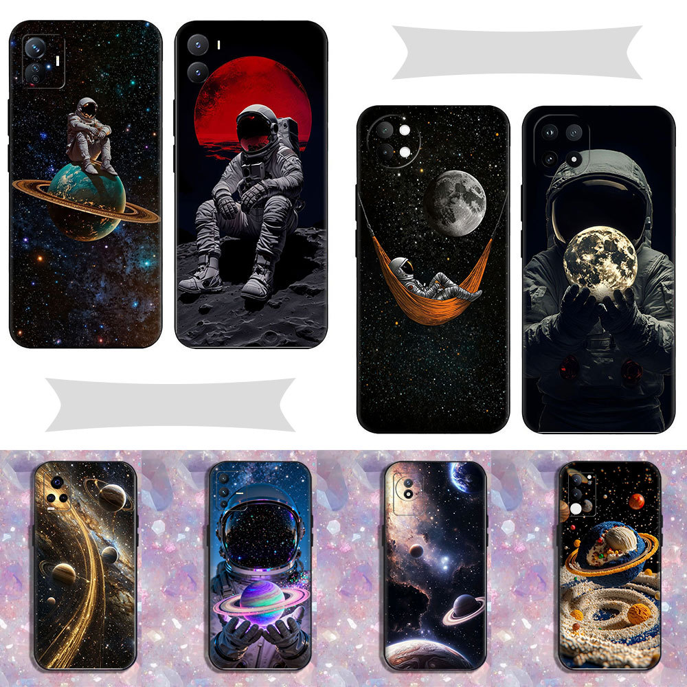 นักบินอวกาศท่องเที่ยวในอวกาศ ^A3 สําหรับ Vivo U3 Y19 S1 S16 Pro S17 T S19 PRO T3 Z9 V5 lite Y67 V5s 