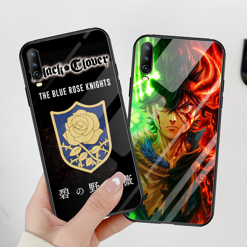 B-5 Black Clover สําหรับ VIVO Y20 Y20s Y20i Y12s S1 V15 Y11s Y12a Pro กระจกนิรภัย