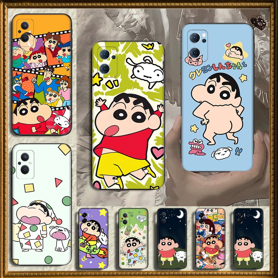 สําหรับ OPPO Reno 5 6 5K 8T 7 lite 7z A3 A3X A80 A60 A40 pro TPU เคสโทรศัพท์ soft shell ป้องกัน Cray
